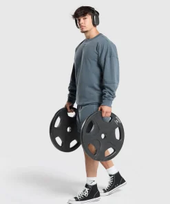 Heren Gymshark Hoodies & Truien*Heritage Washed Crew