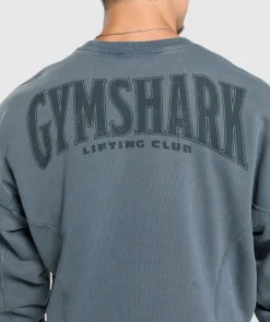 Heren Gymshark Hoodies & Truien*Heritage Washed Crew