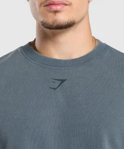 Heren Gymshark Hoodies & Truien*Heritage Washed Crew