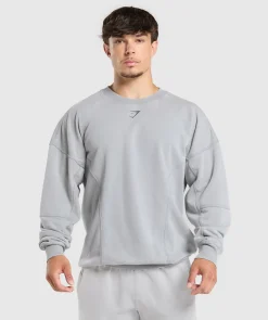 Heren Gymshark Hoodies & Truien*Heritage Washed Crew