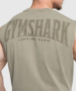 Heren Gymshark Tanktops*Heritage Washed Cut Off Tank