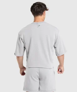 Heren Gymshark Hoodies & Truien|T-shirts*Heritage Washed Short Sleeve Crew