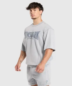 Heren Gymshark Hoodies & Truien|T-shirts*Heritage Washed Short Sleeve Crew