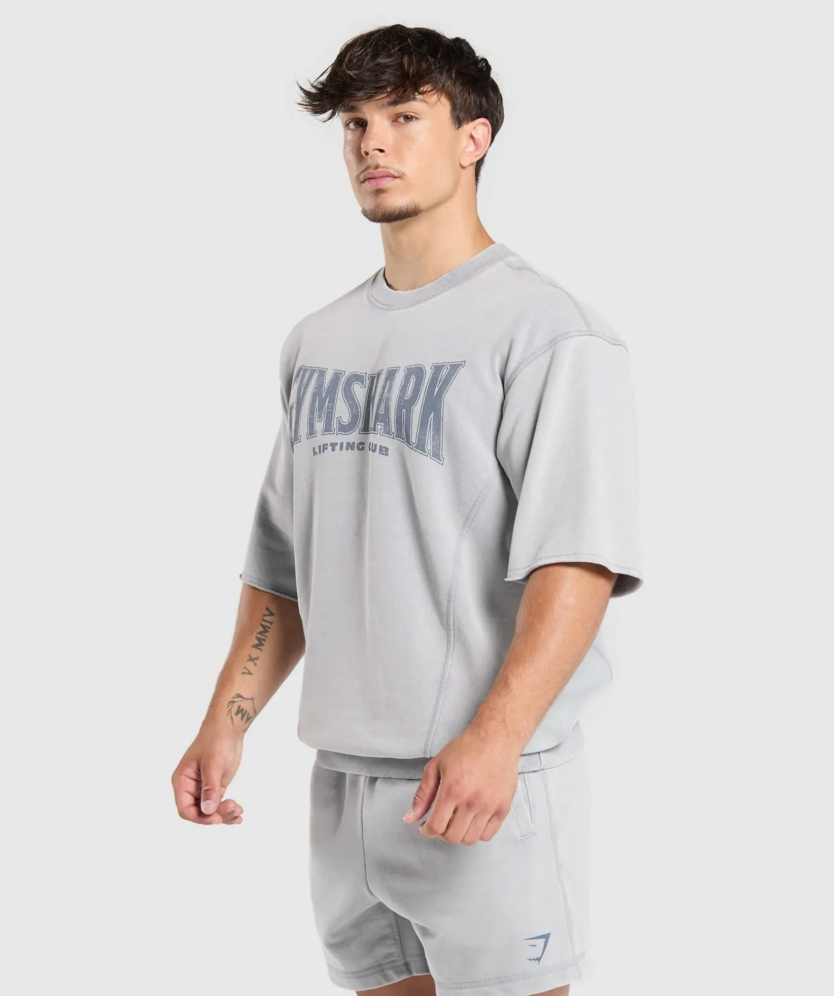Heren Gymshark Hoodies & Truien|T-shirts*Heritage Washed Short Sleeve Crew