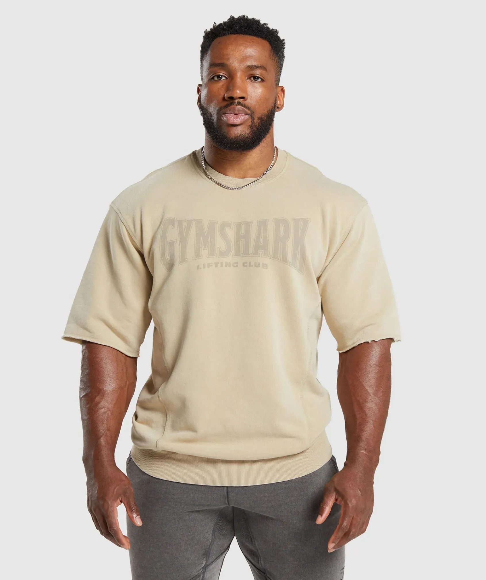 Heren Gymshark T-shirts*Heritage Washed Short Sleeve Crew