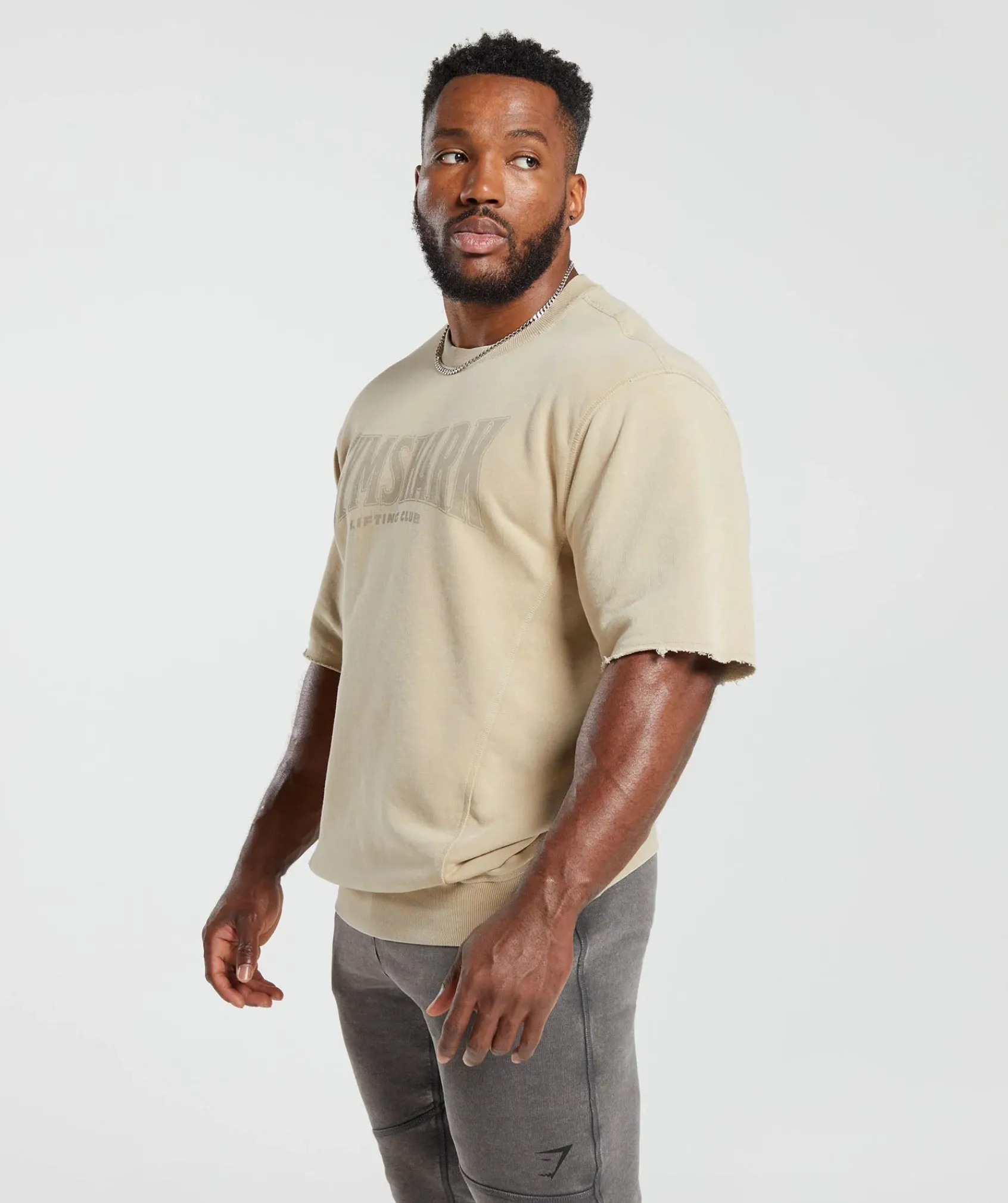 Heren Gymshark T-shirts*Heritage Washed Short Sleeve Crew