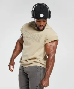 Heren Gymshark T-shirts*Heritage Washed Short Sleeve Crew