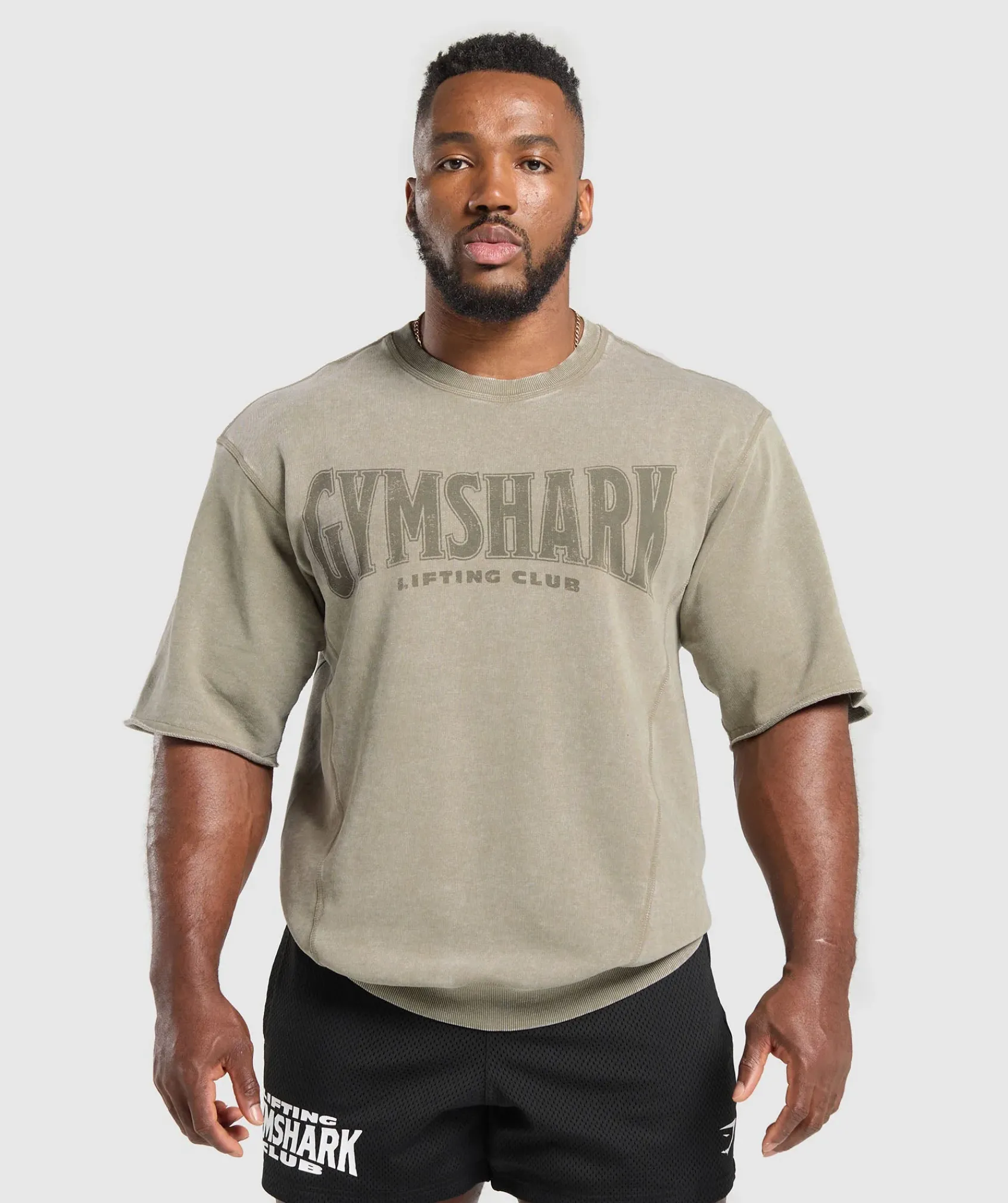 Heren Gymshark Hoodies & Truien|T-shirts*Heritage Washed Short Sleeve Crew
