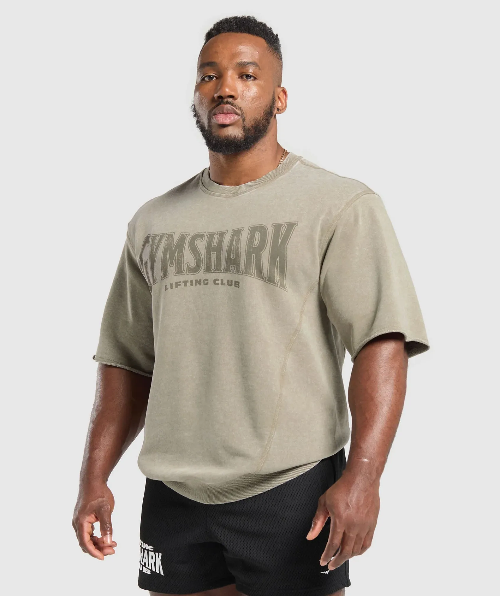 Heren Gymshark Hoodies & Truien|T-shirts*Heritage Washed Short Sleeve Crew