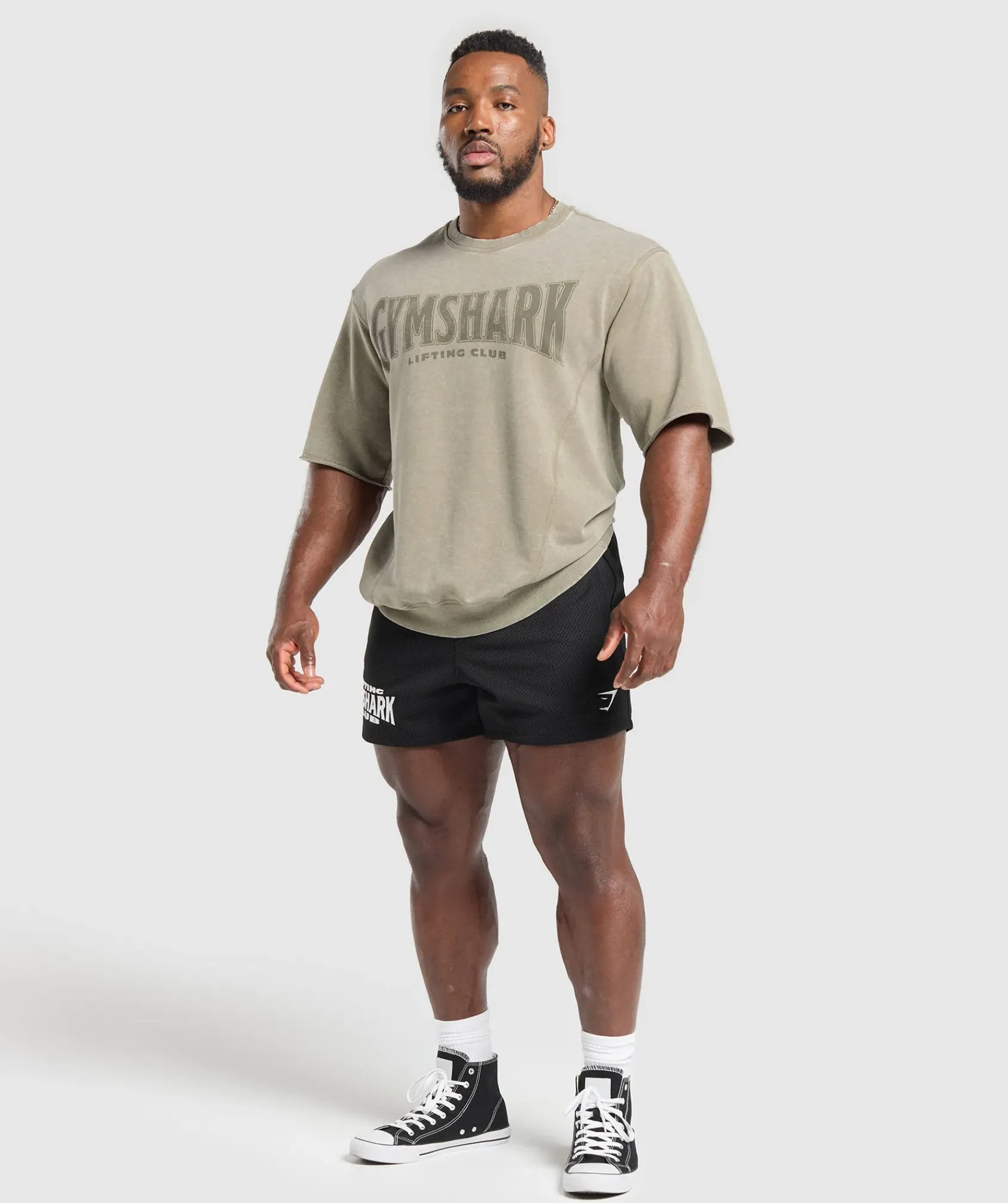 Heren Gymshark Hoodies & Truien|T-shirts*Heritage Washed Short Sleeve Crew