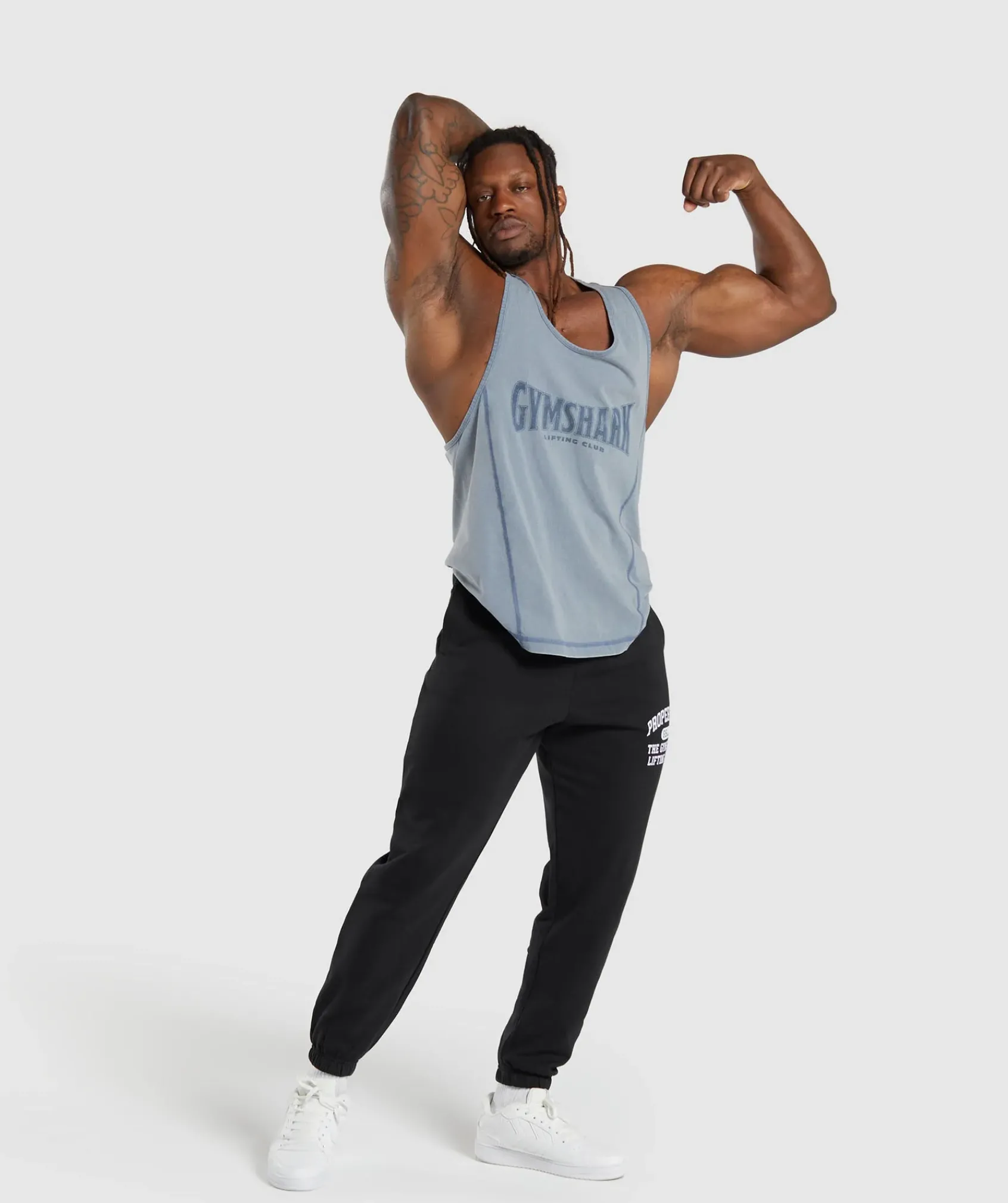 Heren Gymshark Stringers|T-shirts*Heritage Washed Stringer