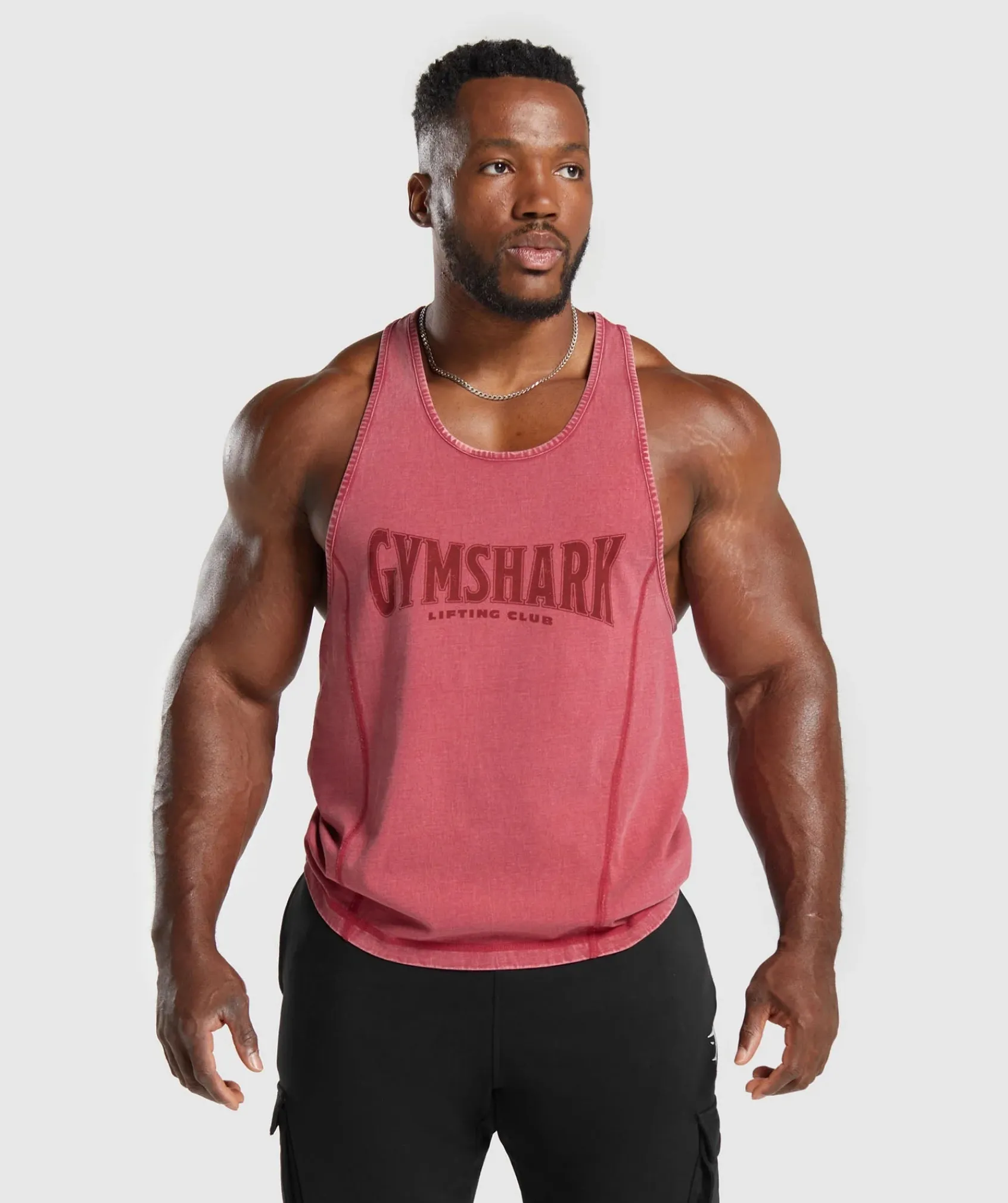 Heren Gymshark Stringers|T-shirts*Heritage Washed Stringer