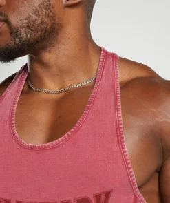 Heren Gymshark Stringers|T-shirts*Heritage Washed Stringer