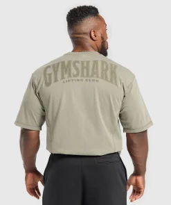 Heren Gymshark T-shirts*Heritage Washed T-Shirt