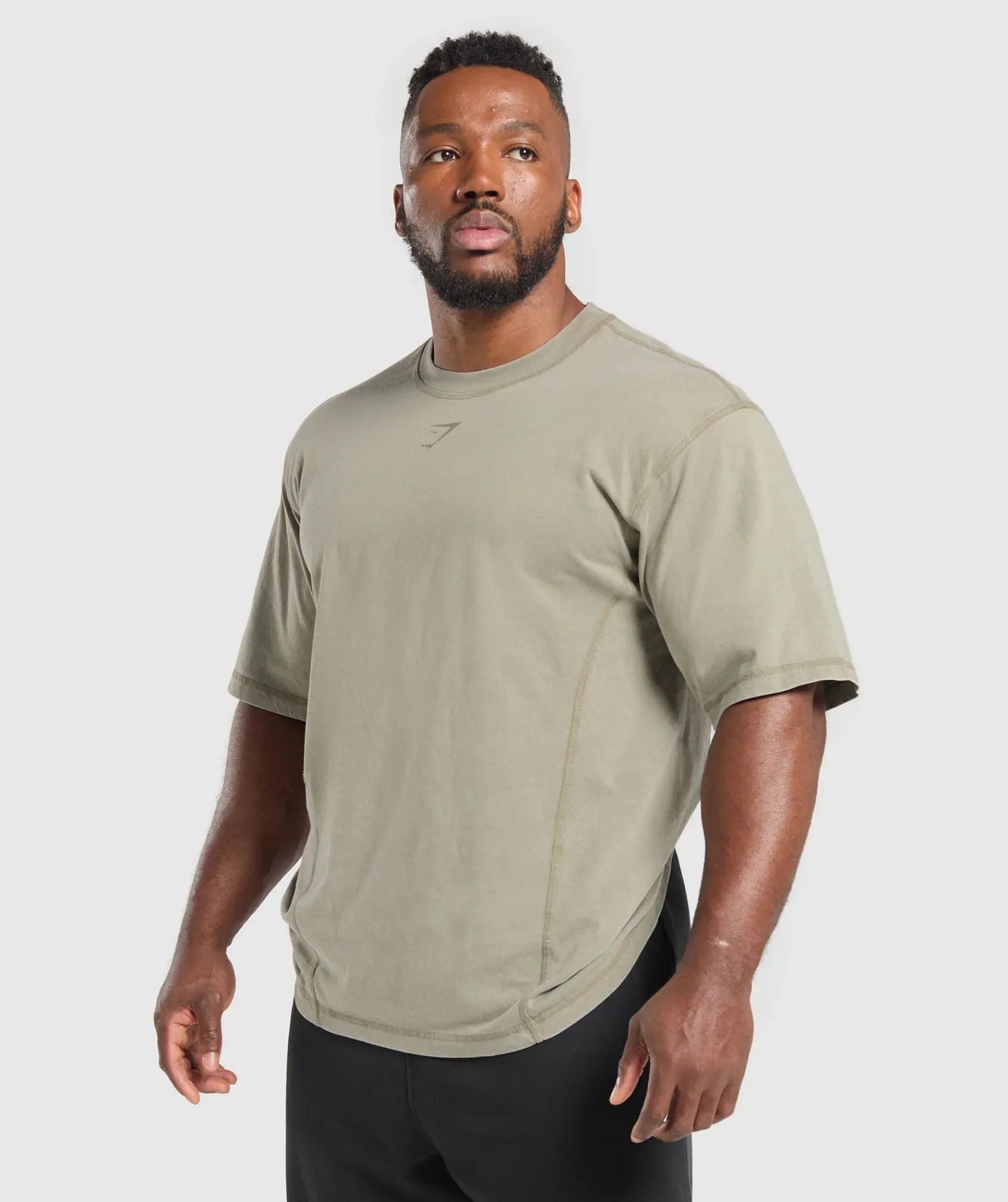 Heren Gymshark T-shirts*Heritage Washed T-Shirt