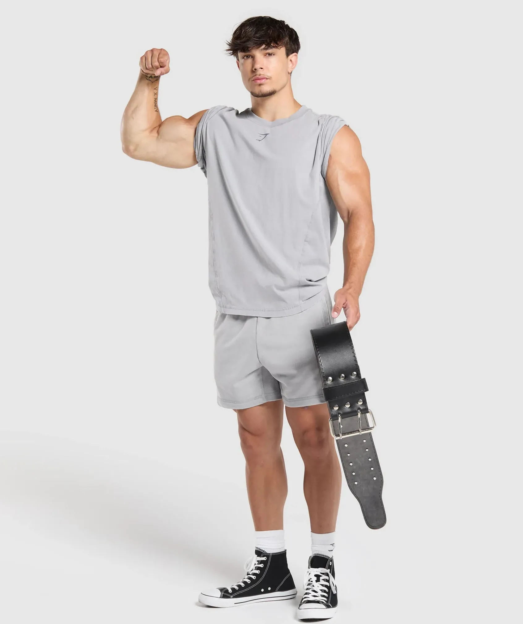 Heren Gymshark T-shirts*Heritage Washed T-Shirt