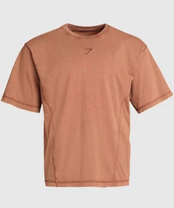 Heren Gymshark T-shirts*Heritage Washed T-Shirt