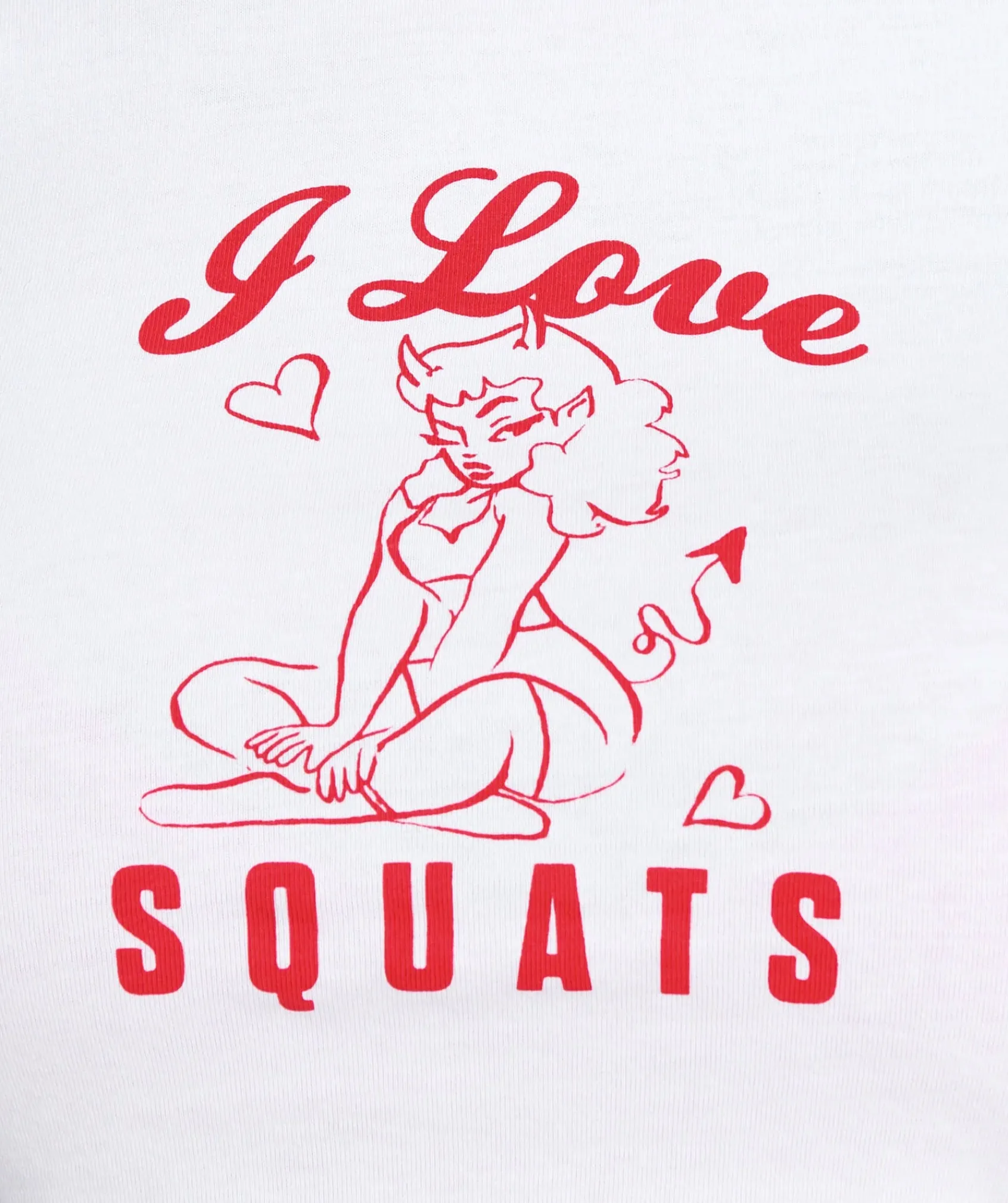 DAMES Gymshark T-shirts*I Love Squats Baby T-Shirt