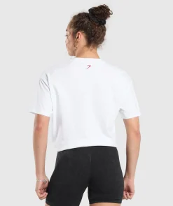 DAMES Gymshark T-shirts*I Love Squats Graphic Oversized Tee