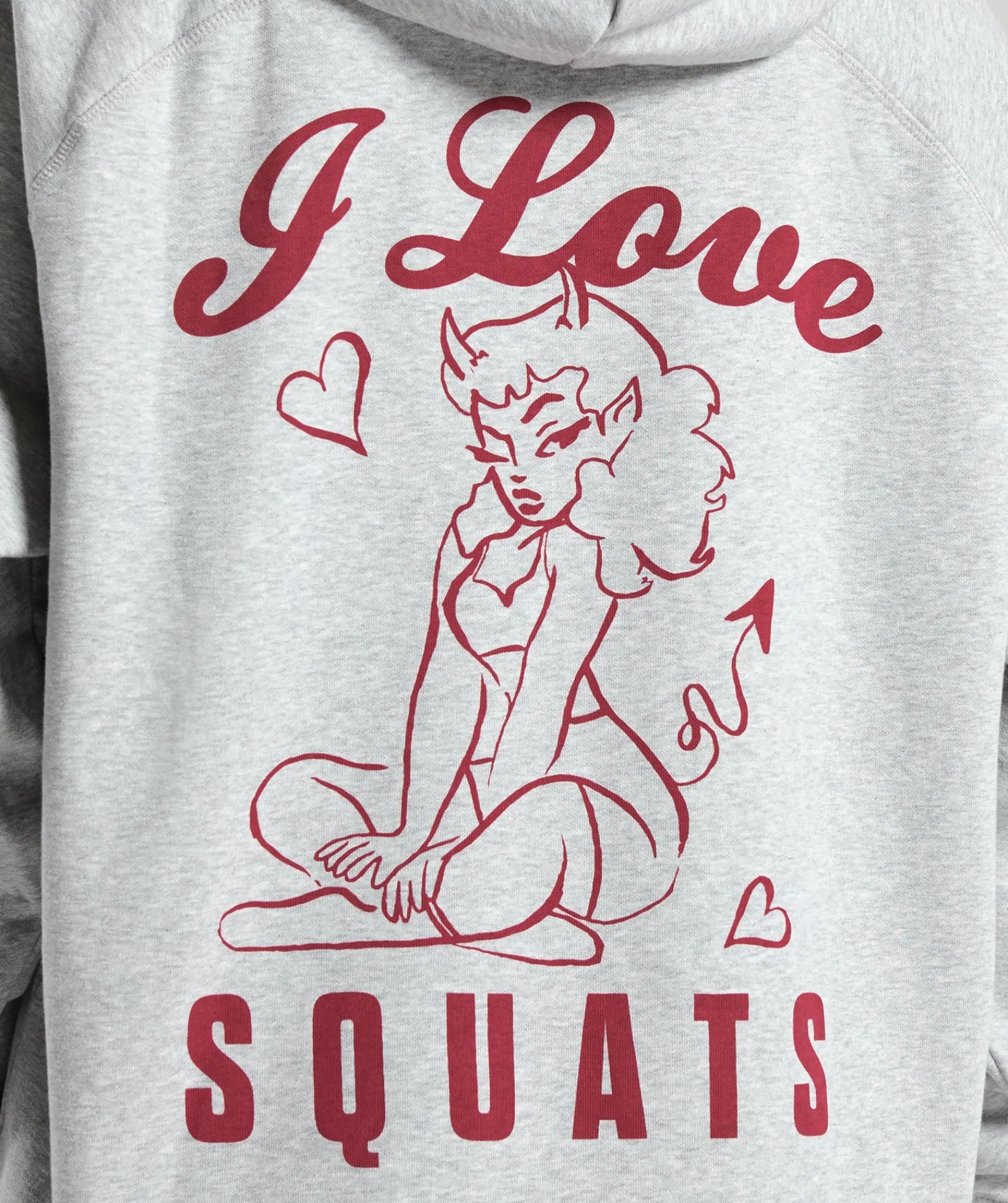 DAMES Gymshark Hoodies & Truien*I Love Squats Hoodie