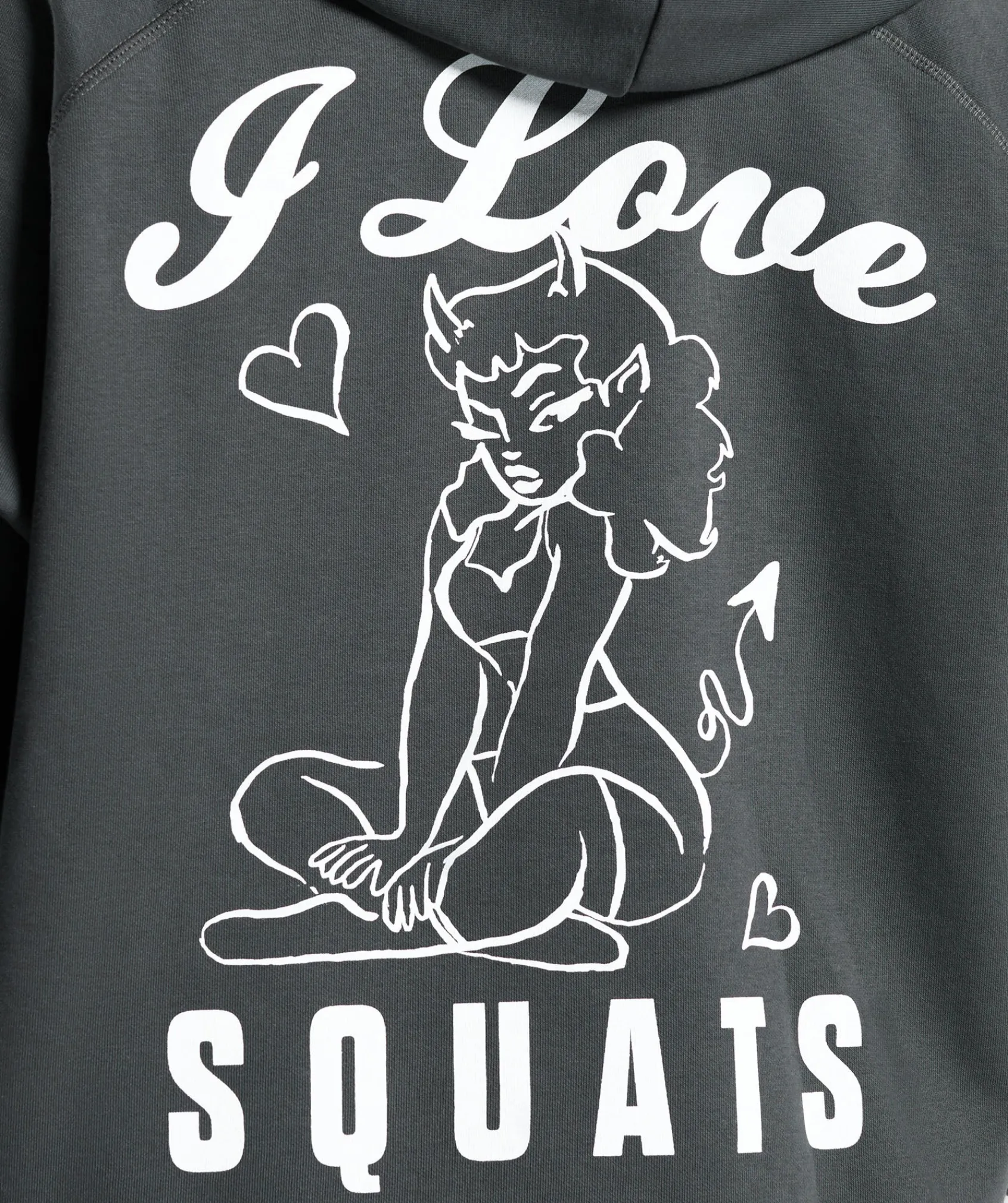 DAMES Gymshark Hoodies & Truien*I Love Squats Hoodie