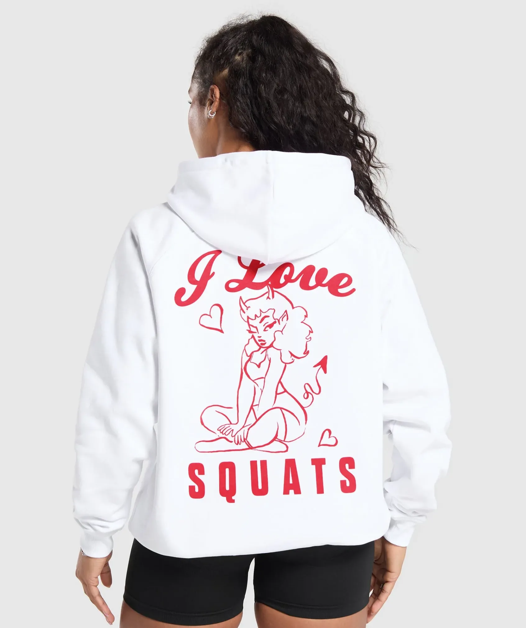 DAMES Gymshark Hoodies & Truien*I Love Squats Hoodie