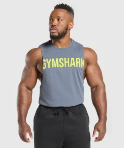 Heren Gymshark Tanktops|T-shirts*Impact Drop Arm Tank