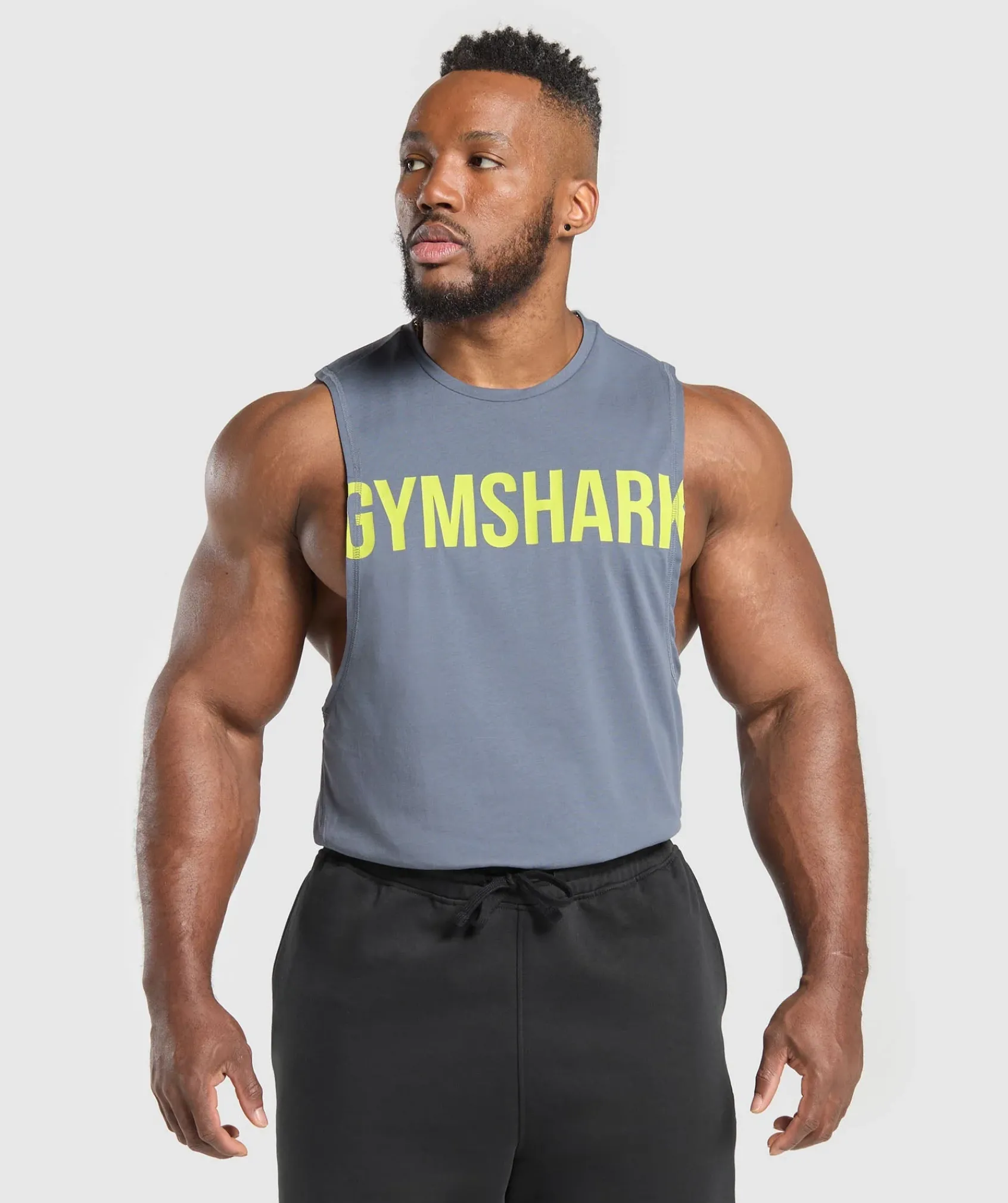 Heren Gymshark Tanktops|T-shirts*Impact Drop Arm Tank