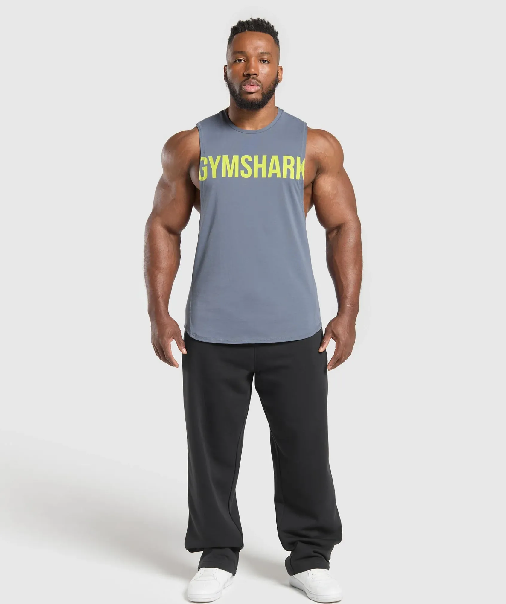 Heren Gymshark Tanktops|T-shirts*Impact Drop Arm Tank