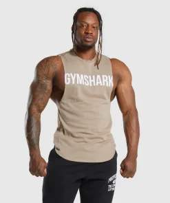 Heren Gymshark Tanktops*Impact Drop Arm Tank