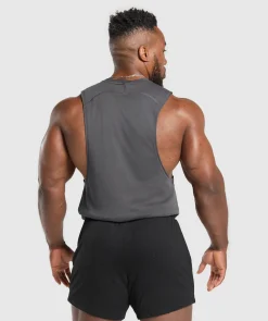 Heren Gymshark Tanktops|T-shirts*Impact Drop Arm Tank