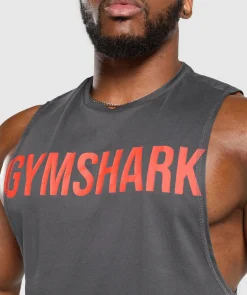 Heren Gymshark Tanktops|T-shirts*Impact Drop Arm Tank