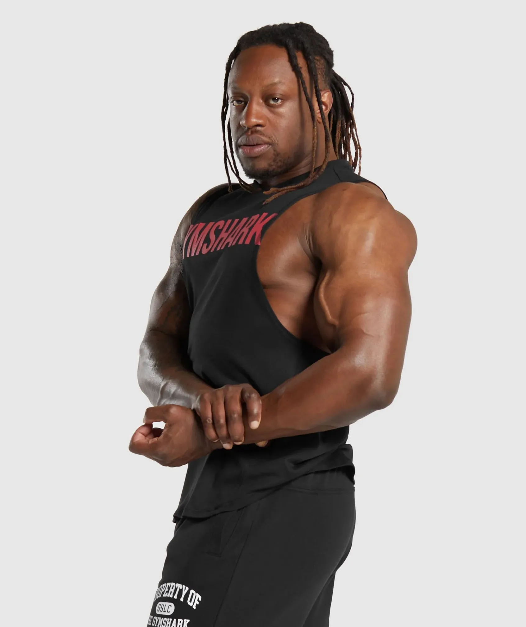 Heren Gymshark Tanktops|T-shirts*Impact Drop Arm Tank