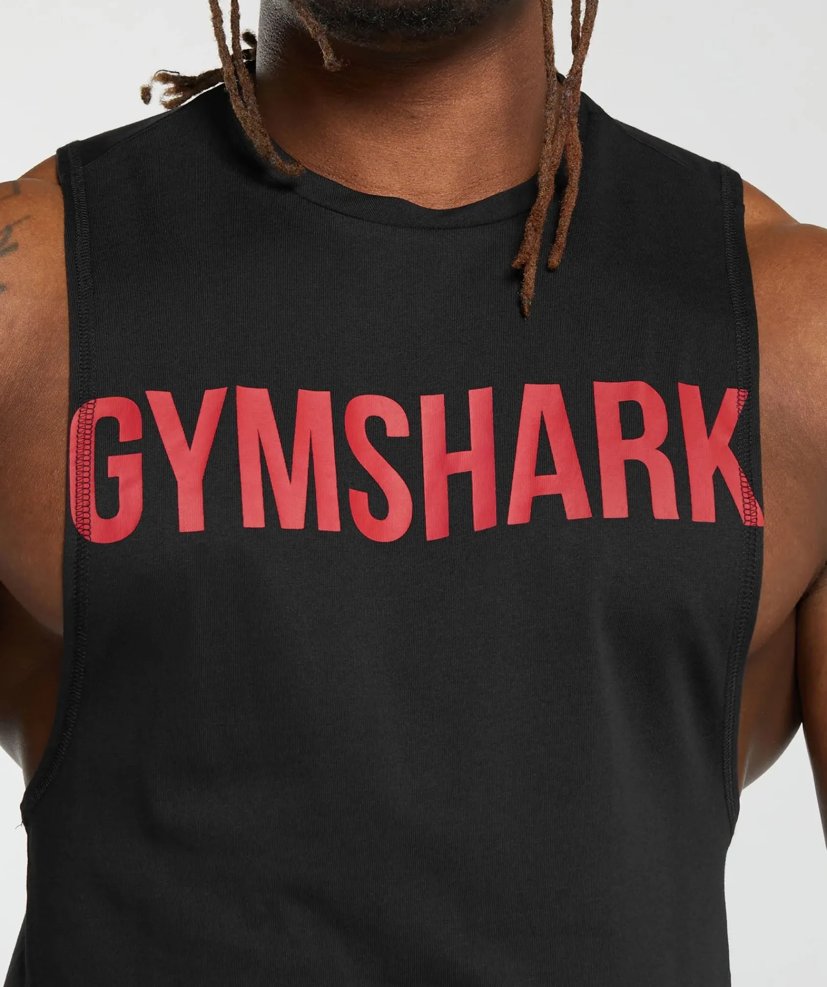 Heren Gymshark Tanktops|T-shirts*Impact Drop Arm Tank