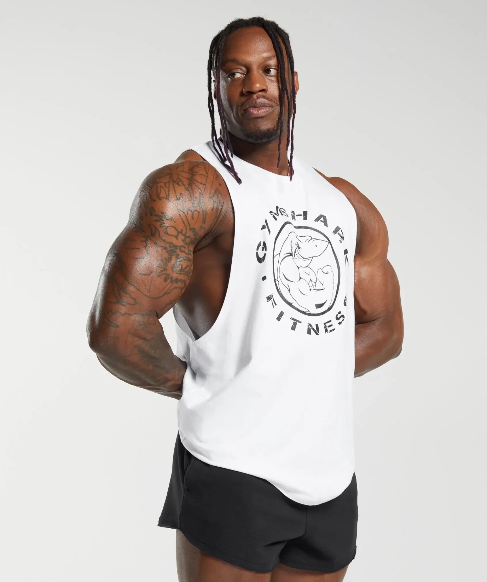 Heren Gymshark Tanktops|T-shirts*Legacy Drop Arm Tank