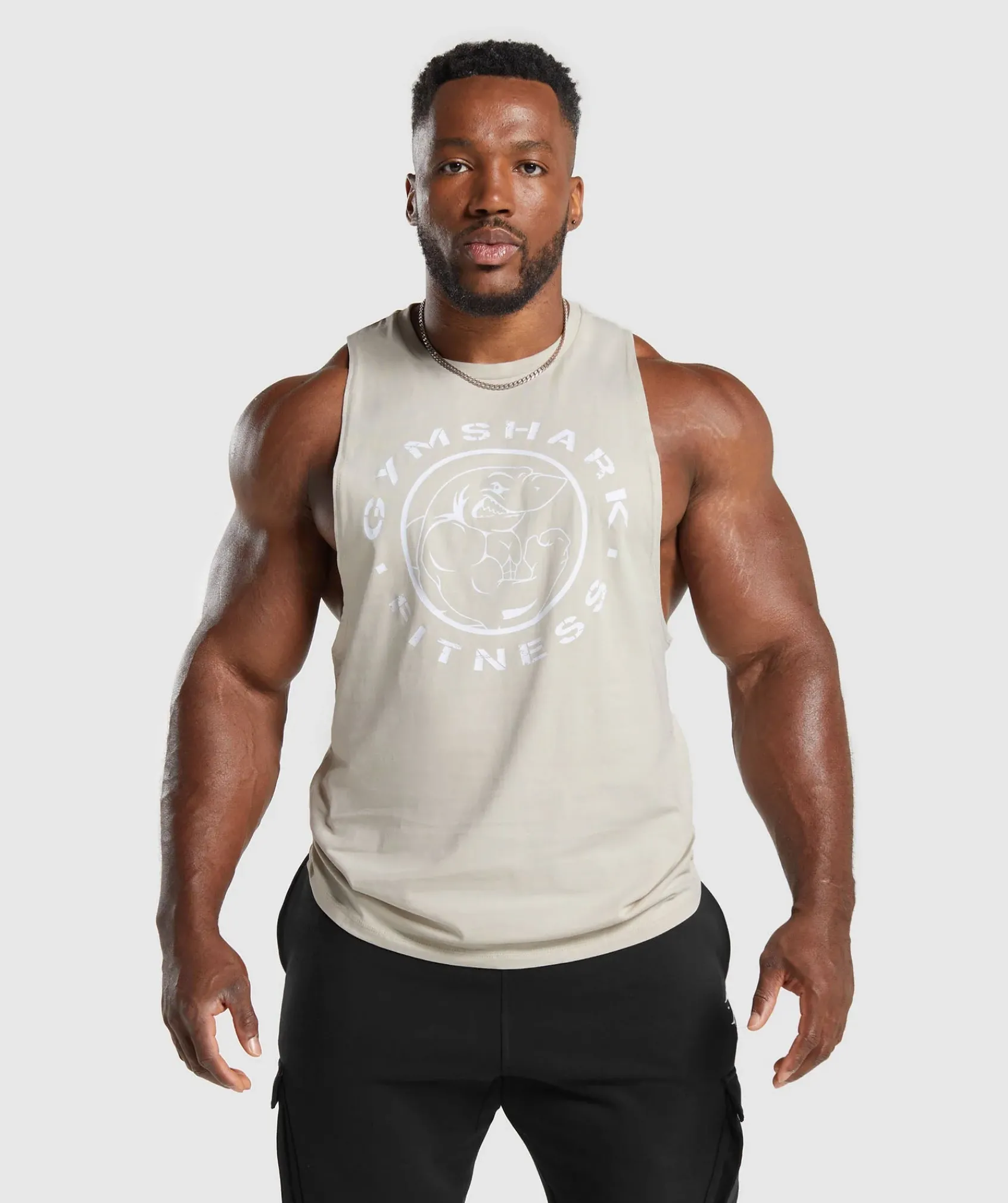 Heren Gymshark Tanktops|T-shirts*Legacy Drop Arm Tank
