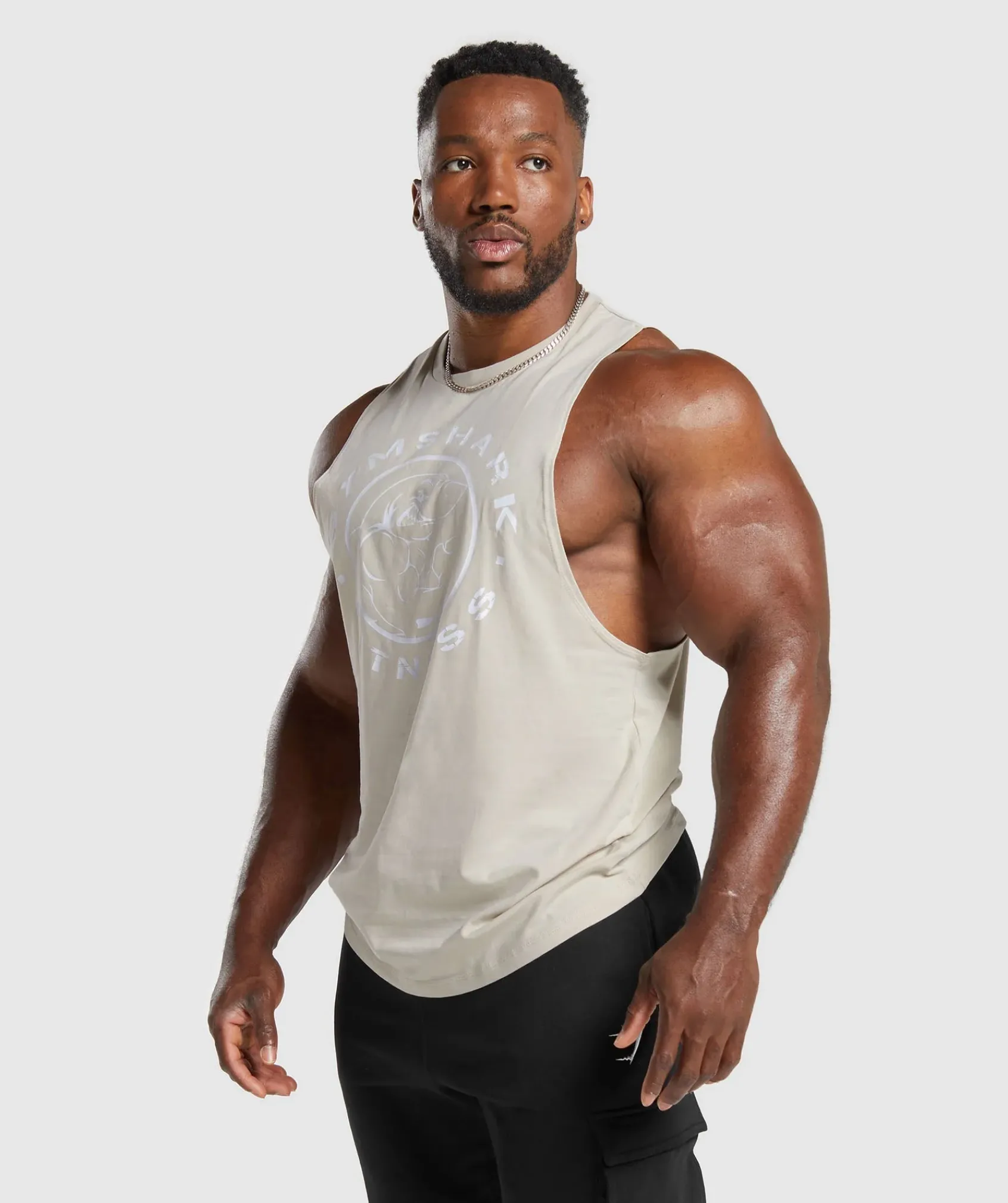 Heren Gymshark Tanktops|T-shirts*Legacy Drop Arm Tank
