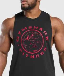 Heren Gymshark Tanktops|T-shirts*Legacy Drop Arm Tank