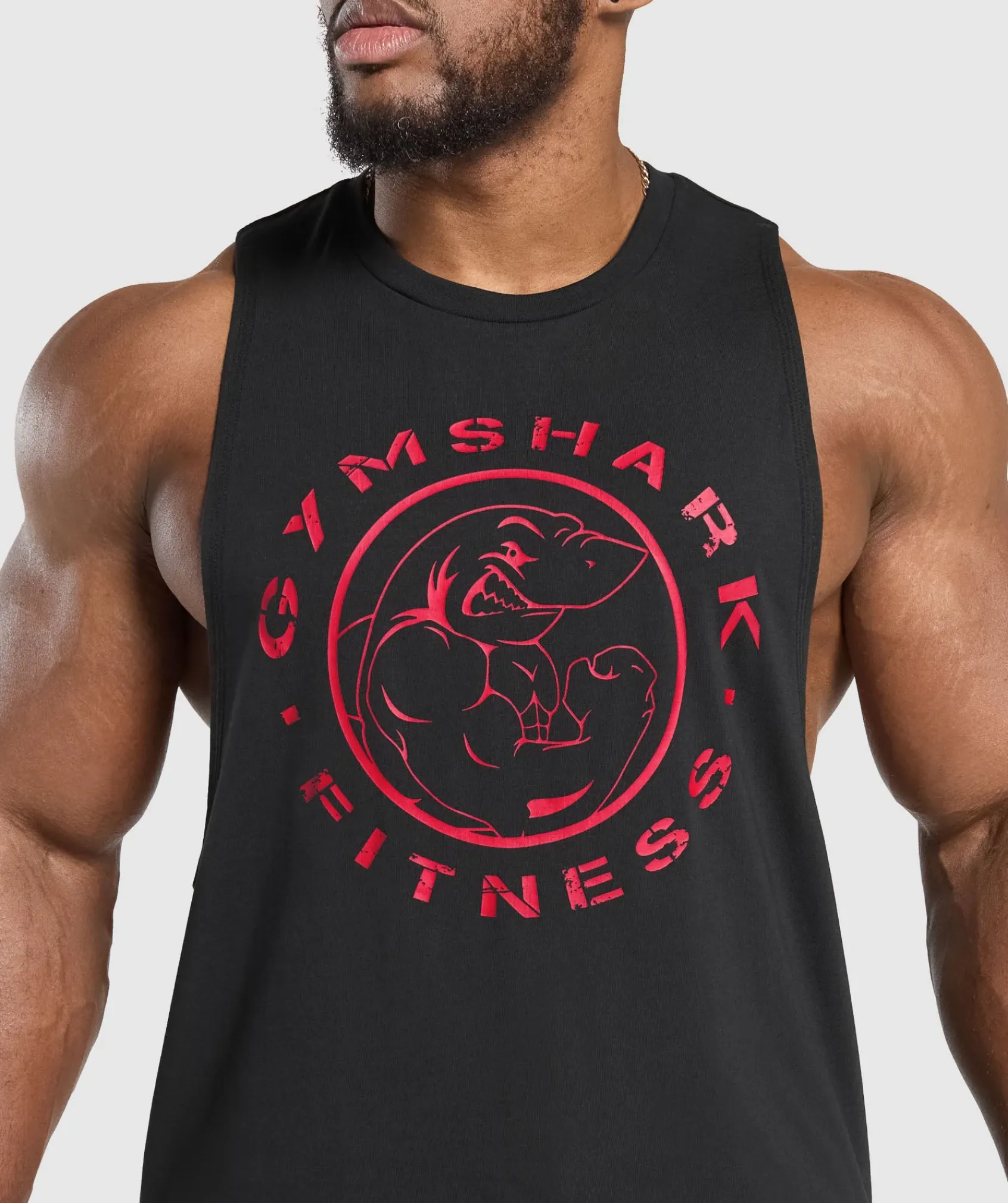 Heren Gymshark Tanktops|T-shirts*Legacy Drop Arm Tank