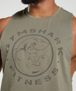 Heren Gymshark Tanktops*Legacy Drop Arm Tank