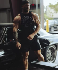 Heren Gymshark Tanktops*Legacy Drop Arm Tank