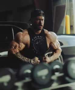 Heren Gymshark Tanktops*Legacy Drop Arm Tank