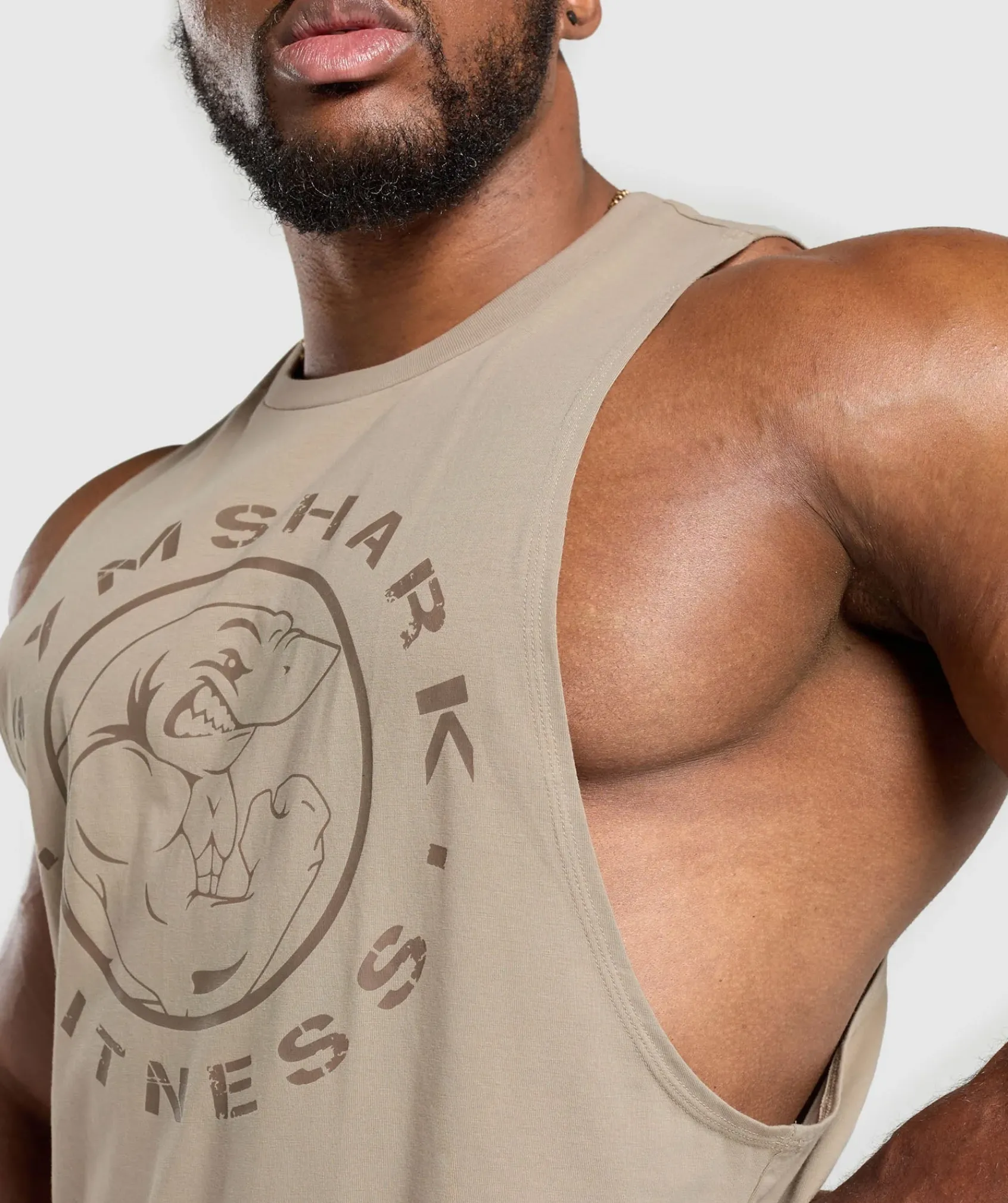 Heren Gymshark Tanktops*Legacy Drop Arm Tank