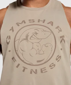 Heren Gymshark Tanktops*Legacy Drop Arm Tank