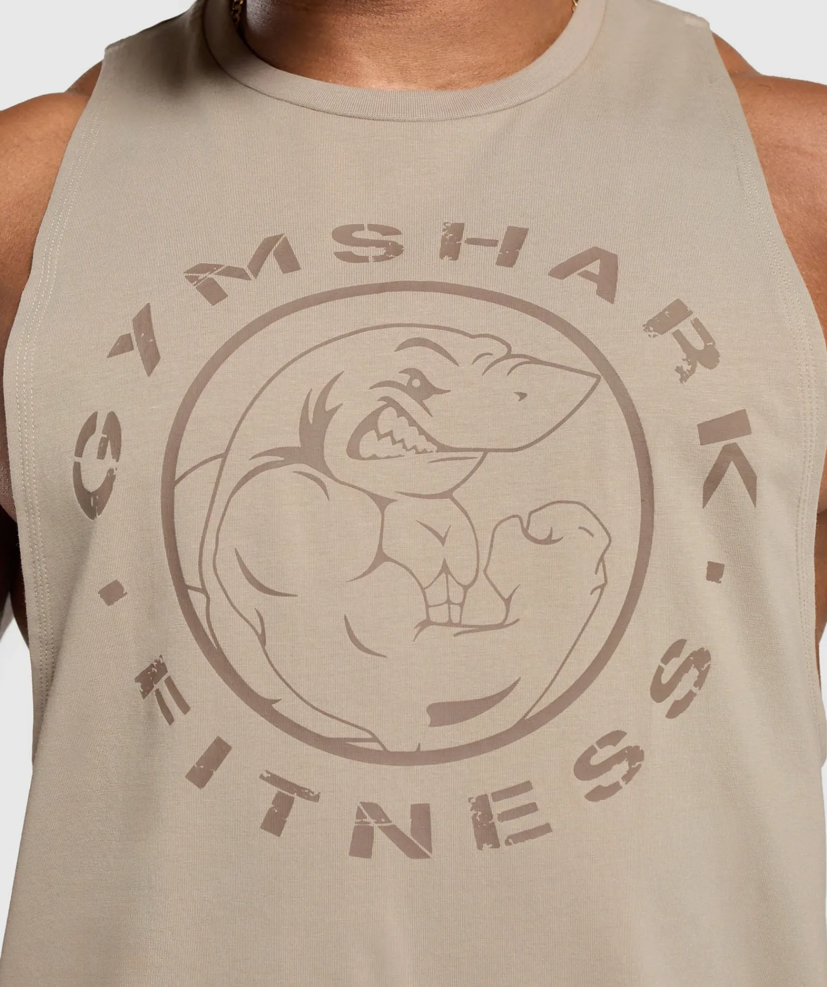 Heren Gymshark Tanktops*Legacy Drop Arm Tank