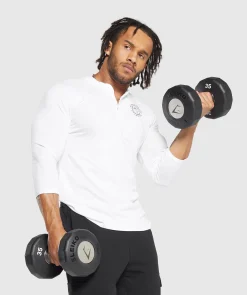 Heren Gymshark T-shirts*Legacy Henley