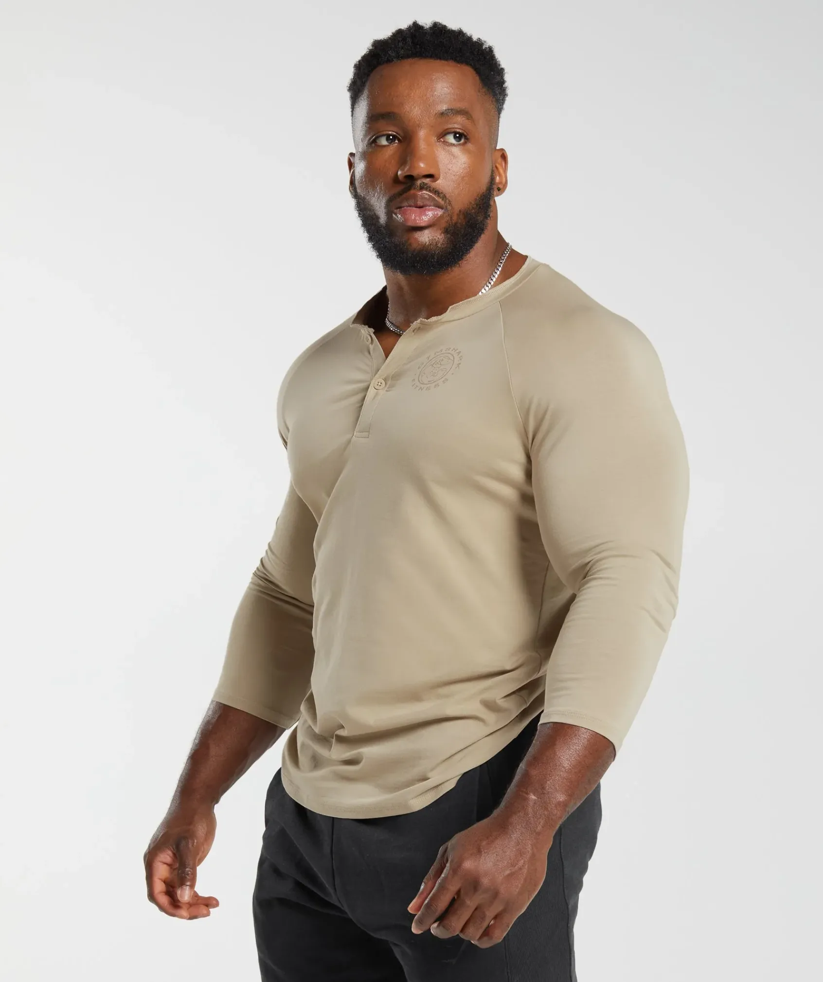 Heren Gymshark T-shirts*Legacy Henley