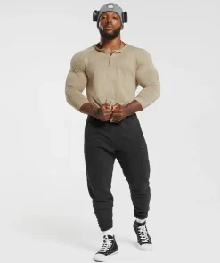 Heren Gymshark T-shirts*Legacy Henley