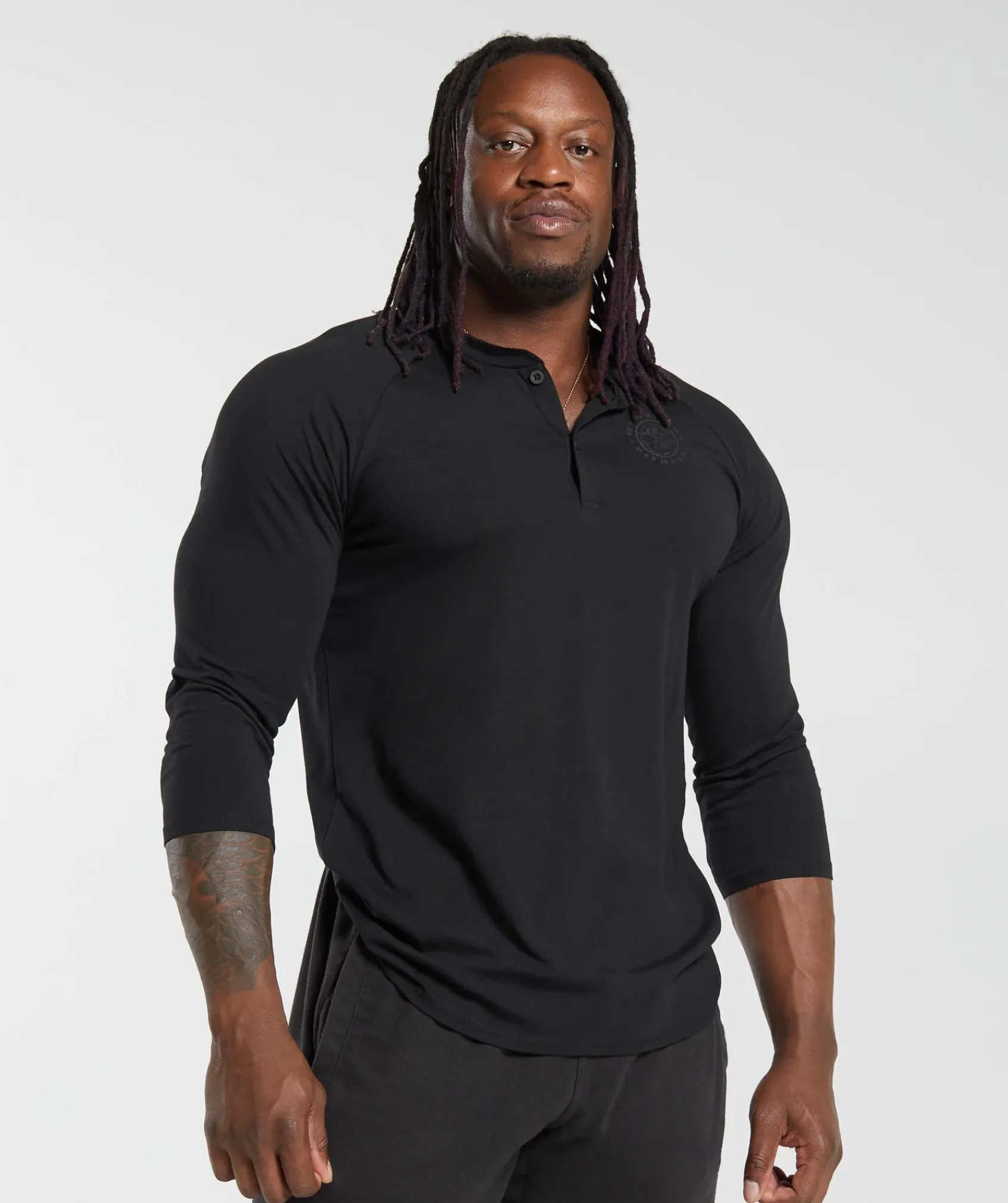 Heren Gymshark T-shirts*Legacy Henley