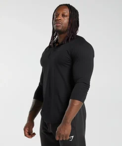 Heren Gymshark T-shirts*Legacy Henley